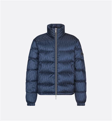 christian dior sports jacket navy|dior oblique down jacket.